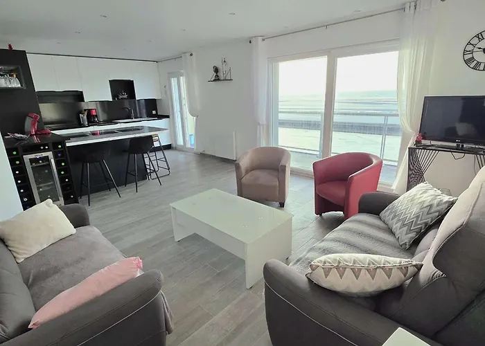 Magnifique T3 En Front De à Avec Balcon Et Wifi - Fr-1-675-55 Appartamento *